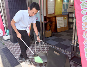 Yさんの1日のスケジュール